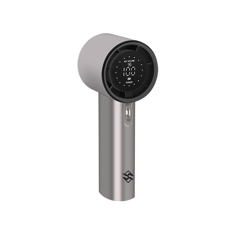 CHIFER Mini Portable Handheld Fan, USB Rechargeable Small Personal Fan with 5 Speeds for Travel, Office, Outdoor