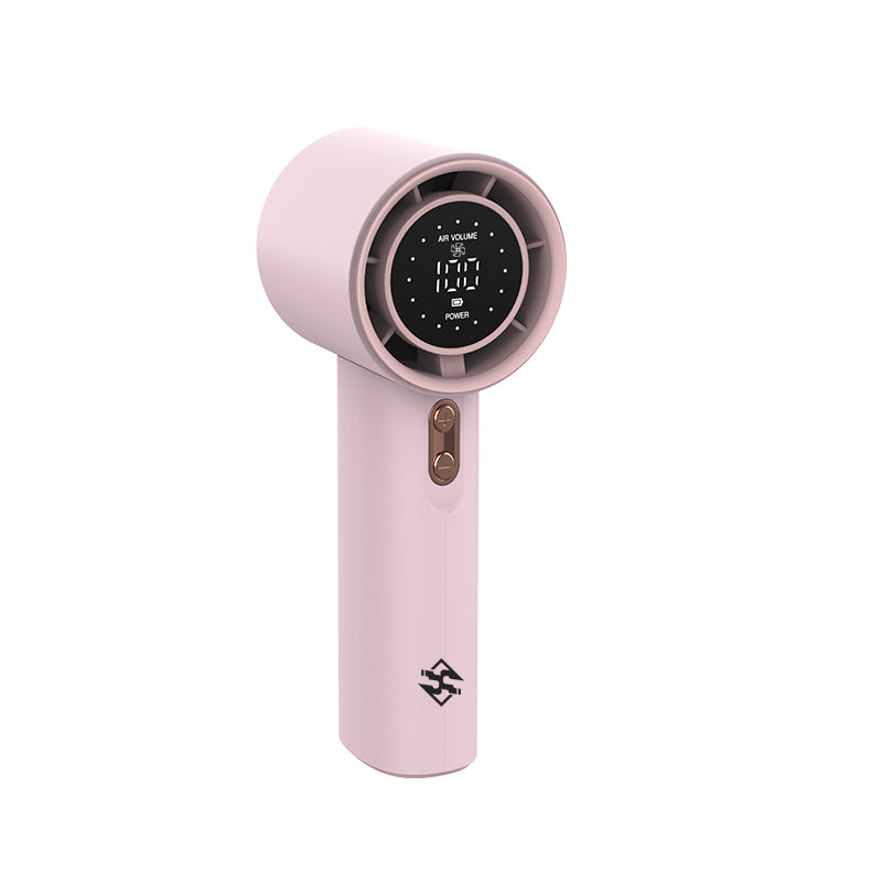 CHIFER Mini Portable Handheld Fan, USB Rechargeable Small Personal Fan with 5 Speeds for Travel, Office, Outdoor